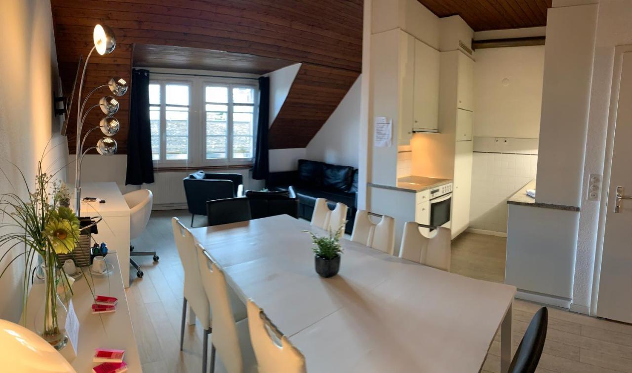 Appartamento Luxury Duplex Vue Chateau Neuchâtel Esterno foto