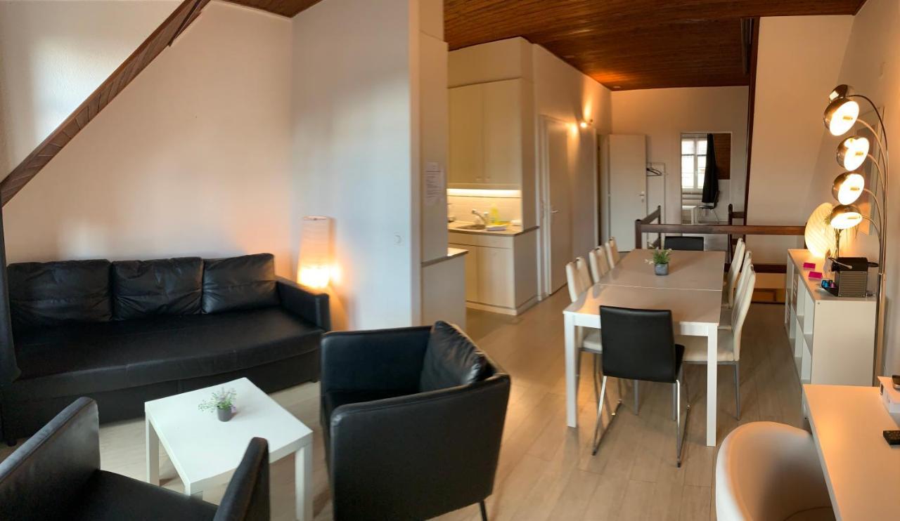 Luxury Duplex Vue Chateau Neuchâtel Esterno foto