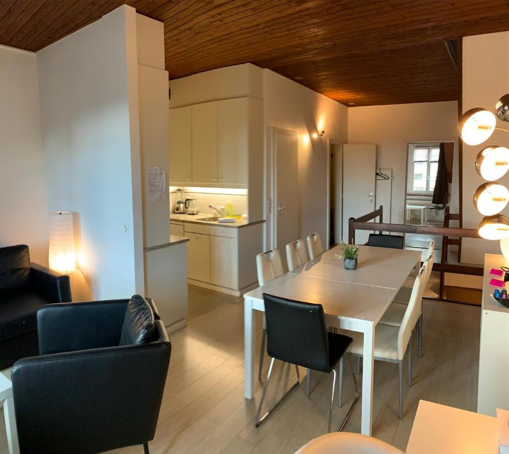 Appartamento Luxury Duplex Vue Chateau Neuchâtel Esterno foto